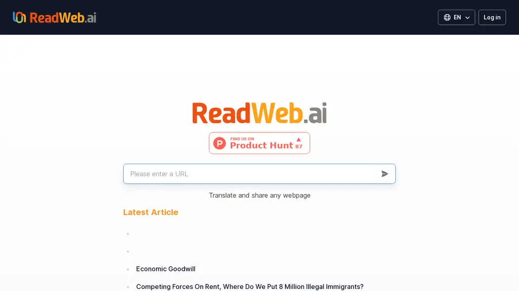 ReadWeb.ai