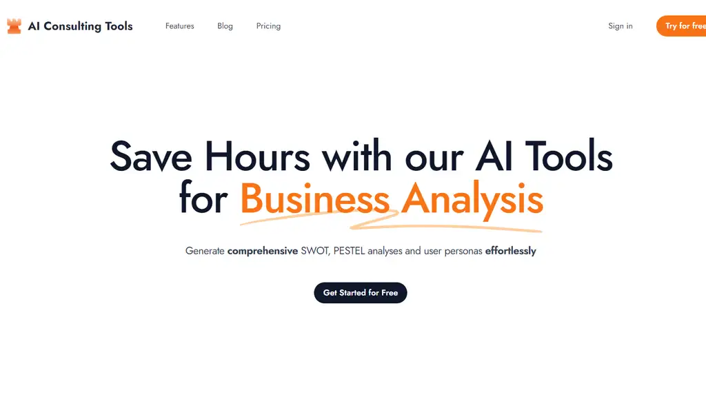 AI Consulting Tools