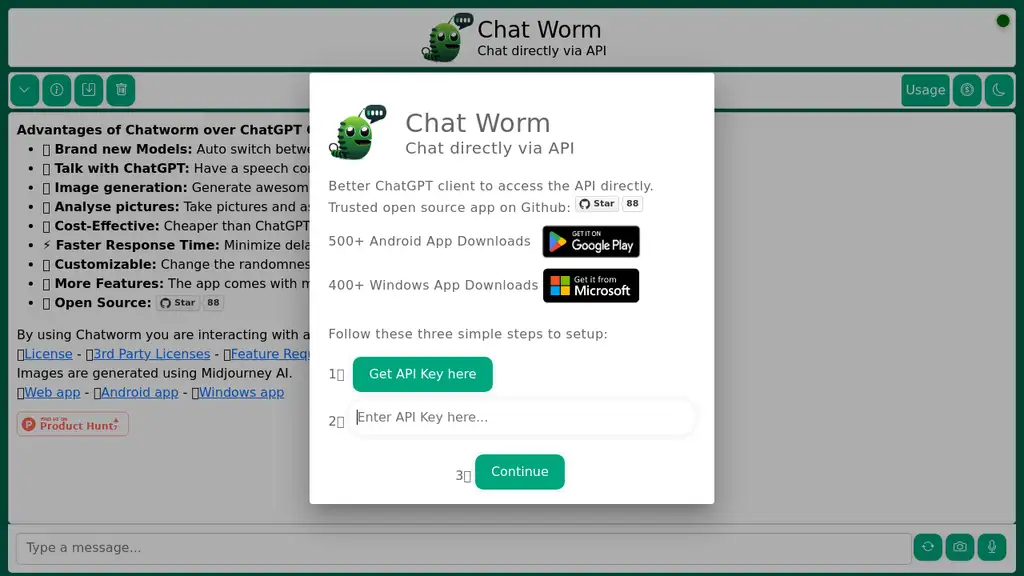 Chat Worm