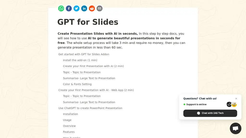 GPT for Slides