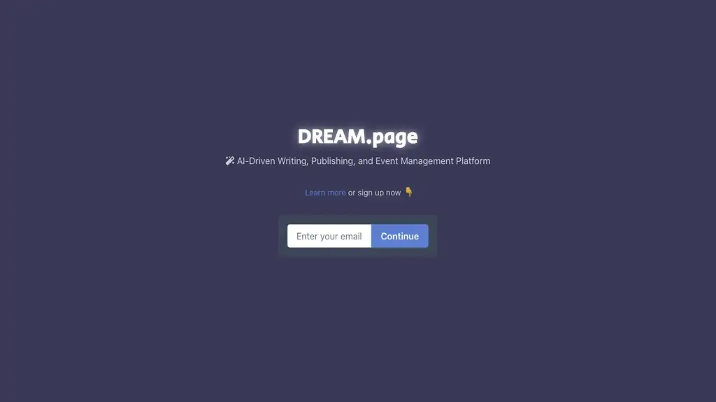 DREAM.page