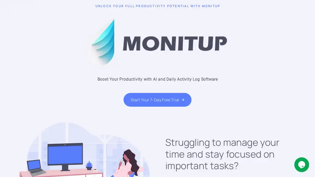 MonitUp AI Time Tracker