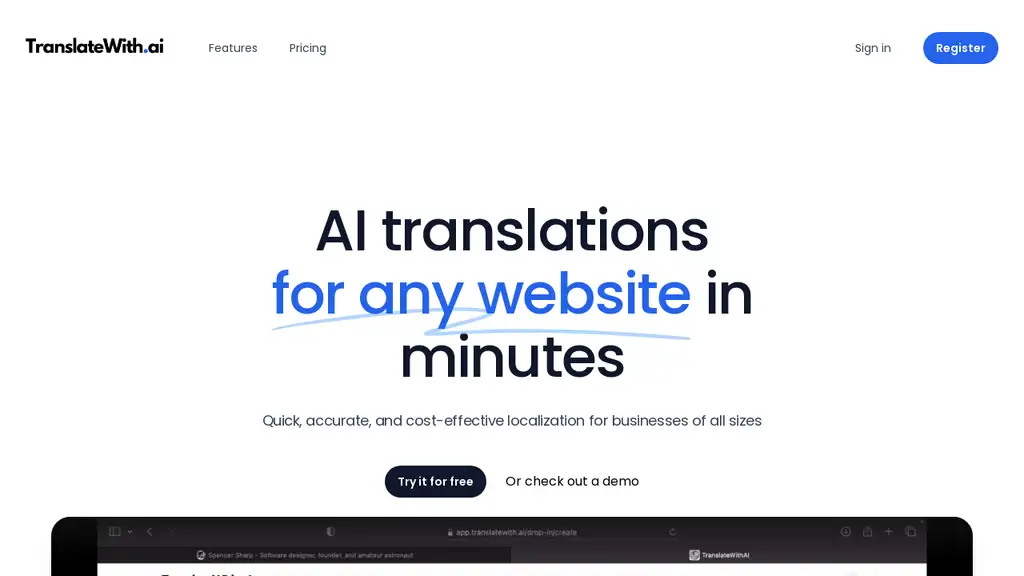 TranslateWith.AI