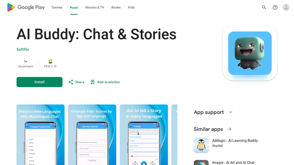 AI Buddy: Chat & Stories