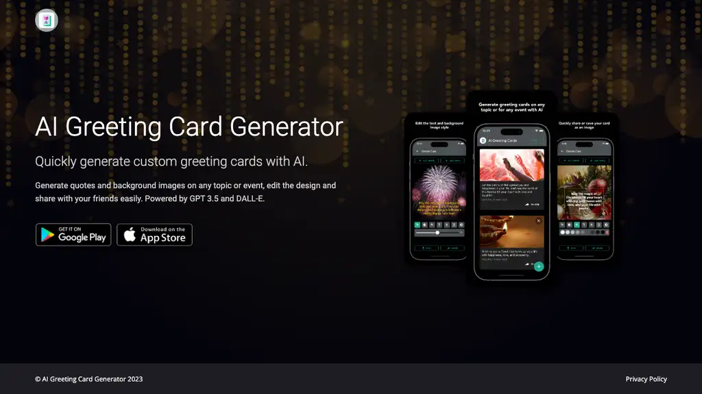 AI Greeting Card Generator