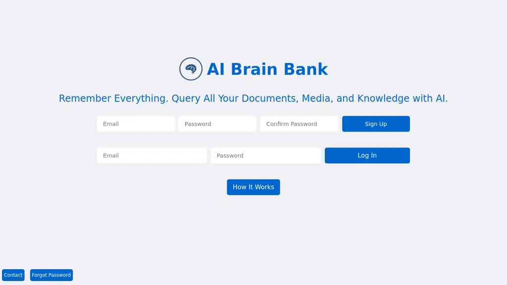 AI Brain Bank