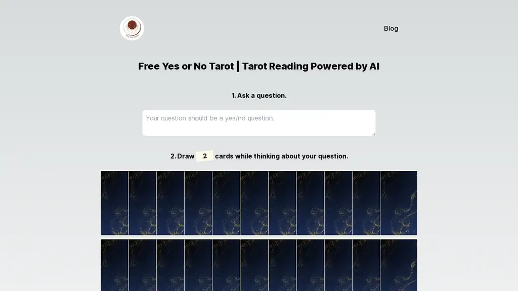 AI Yes-or-No Tarot