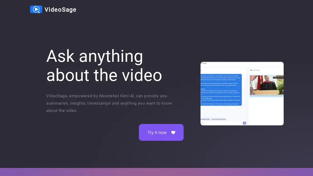 VideoSage