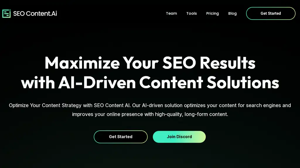 SEO Content AI