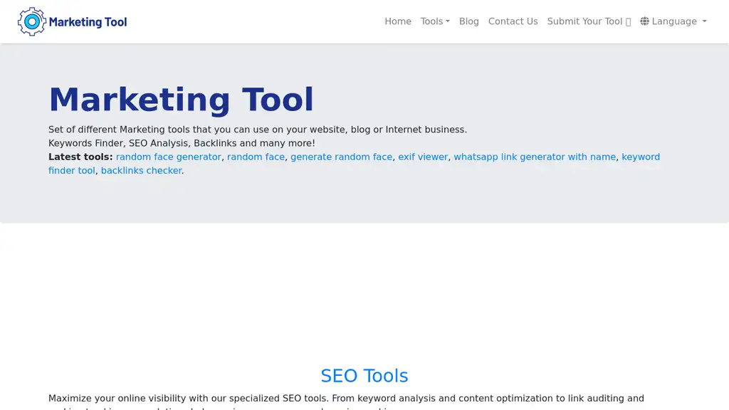 MarketingTool