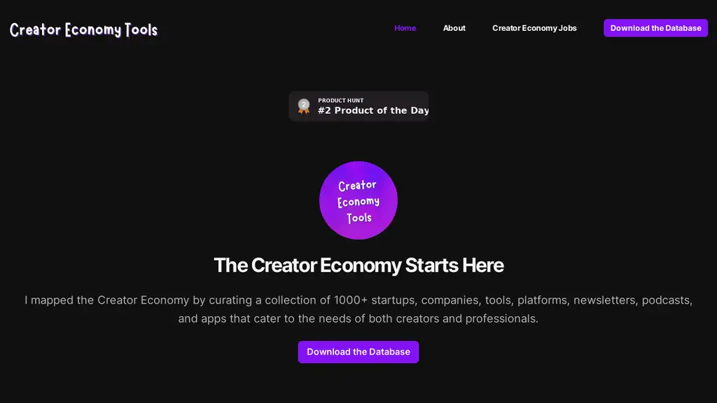 Creator Economy Tools