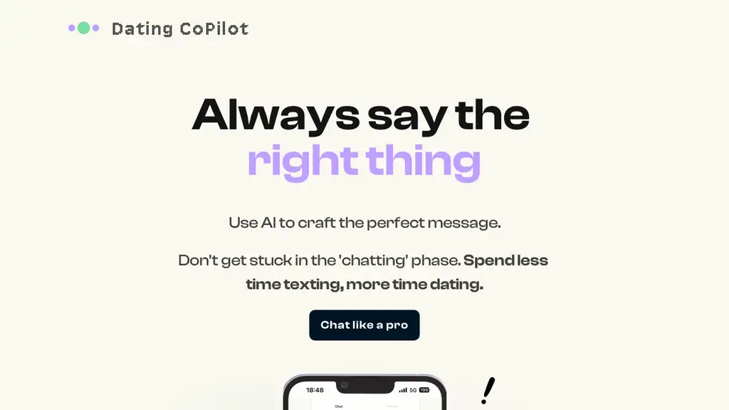 Dating Copilot AI