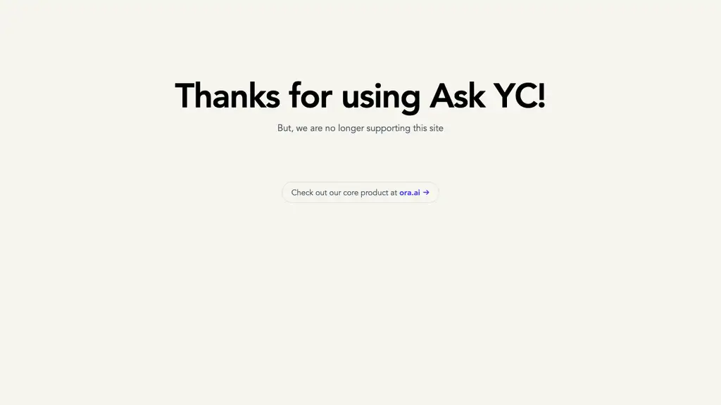 Ask YC