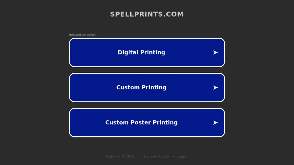 Spellprints