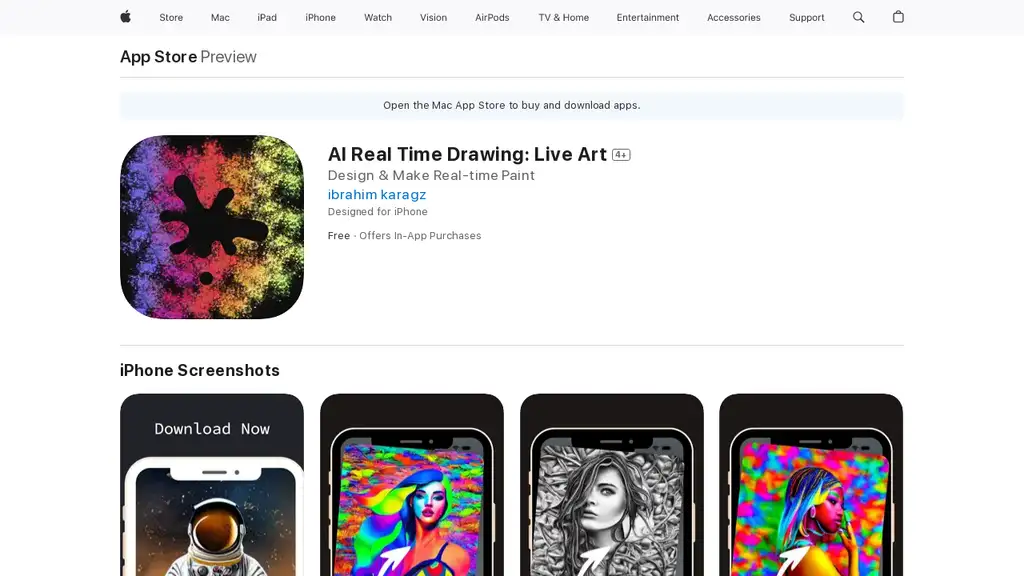 AI Real Time Drawing: Live Art