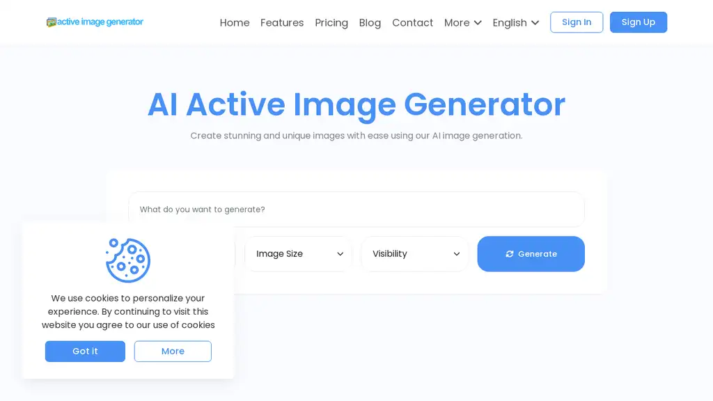 Active Image Generator