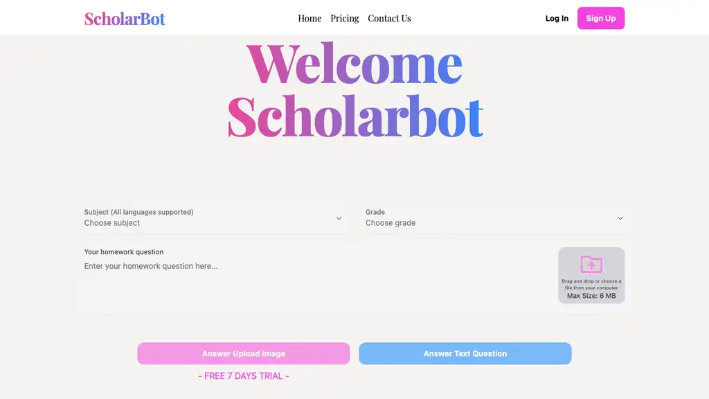 Scholarbot AI