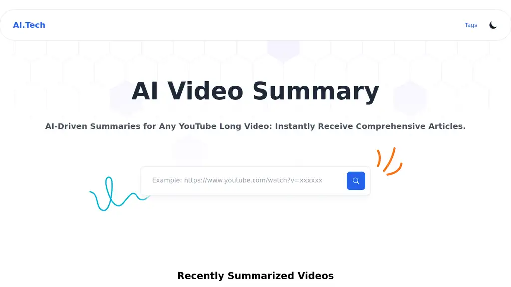 AI Video Summary - Youtube