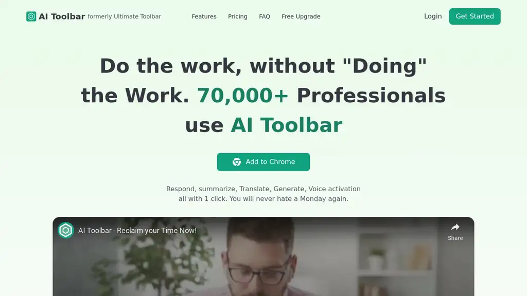 AI Toolbar