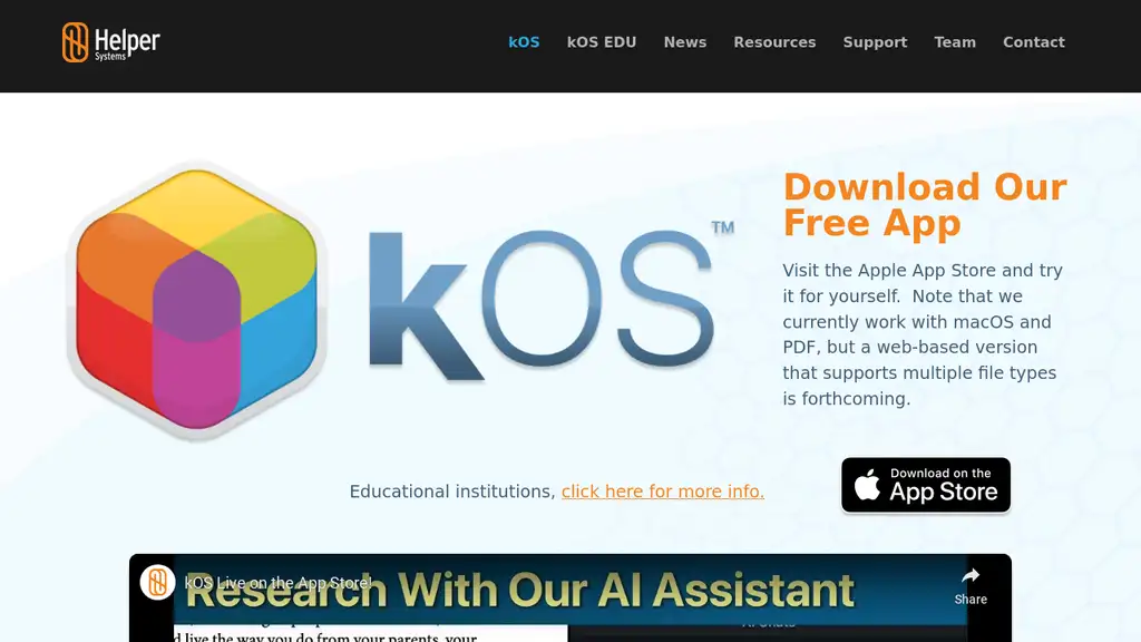 Helper Systems: kOS