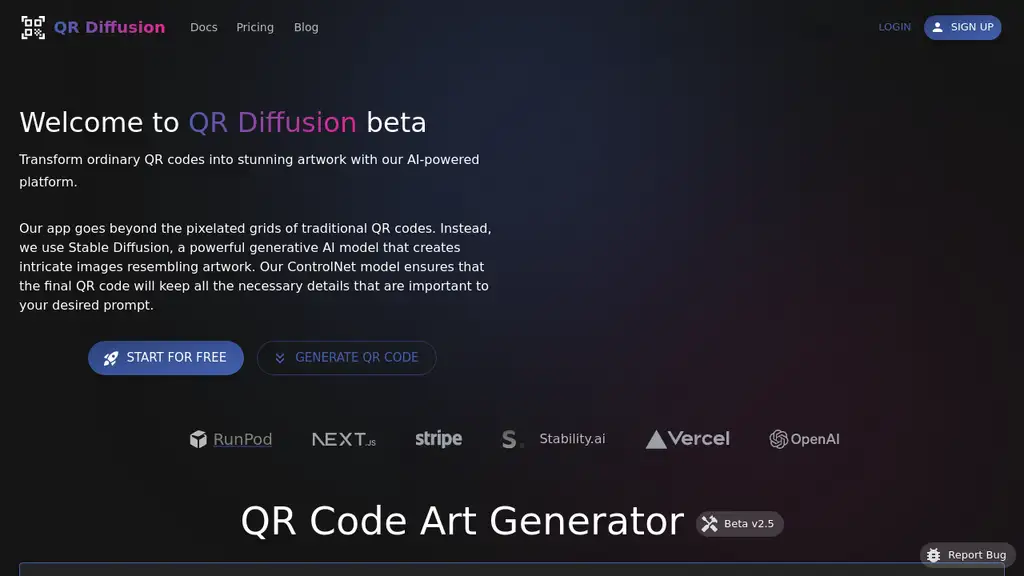 QR Diffusion