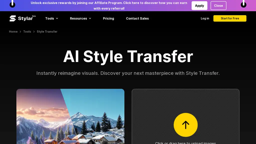 Stylar AI - AI Style Transfer