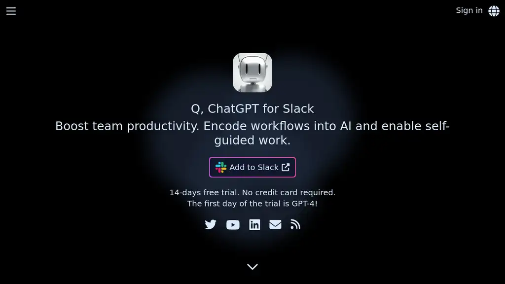 Q Slack Chatbot