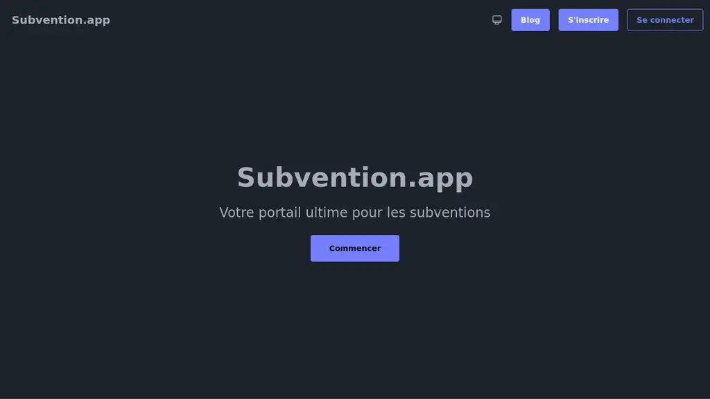 Subvention.app