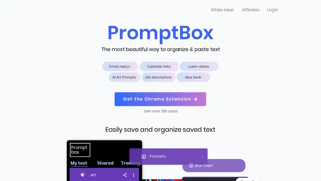 Prompt Box