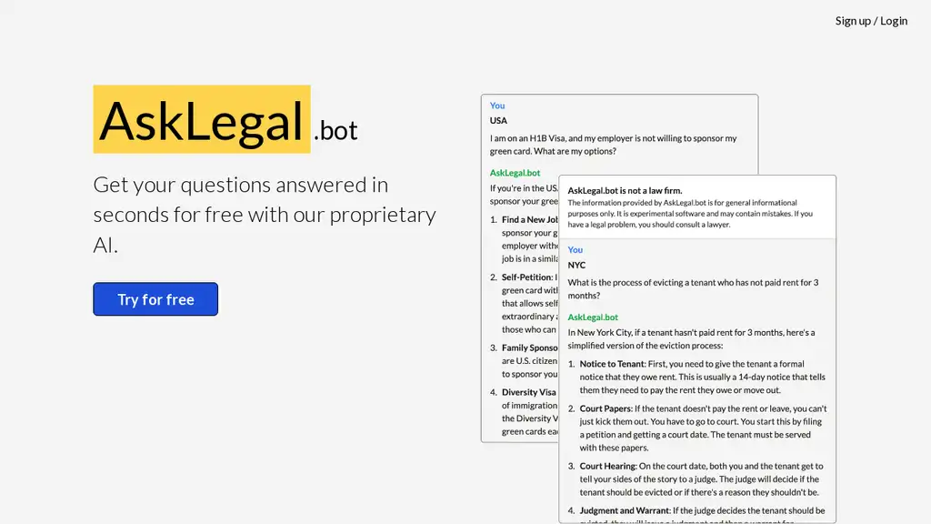 AskLegal.bot