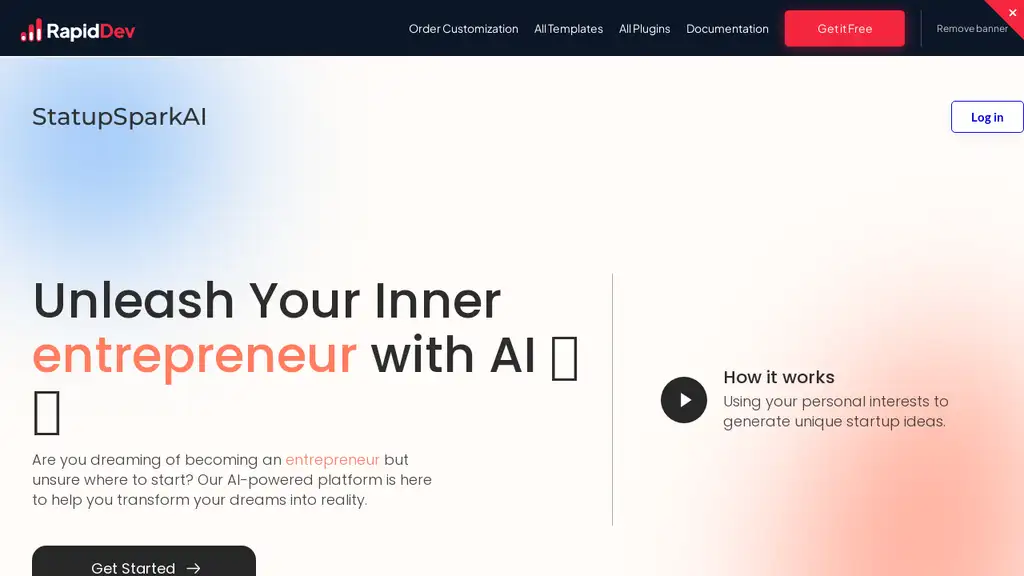 Startup Spark AI