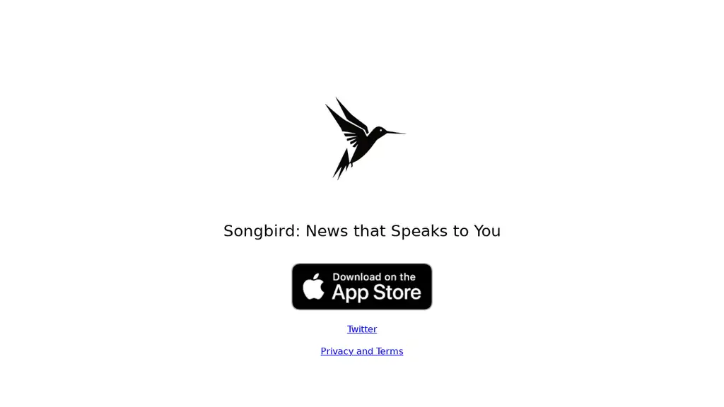 Songbird for iOS