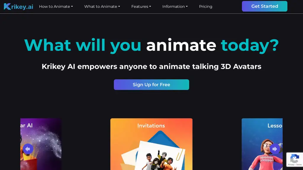 Krikey AI Animation Maker