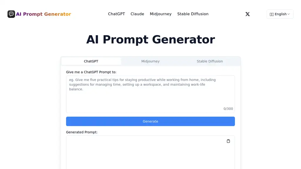 AI Prompt Generator