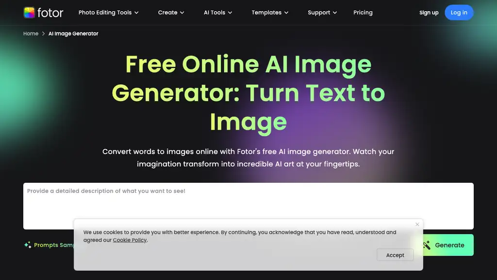 Fotor Image Generator