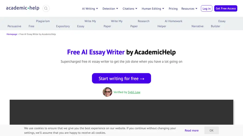 AcademicHelp AI Writer