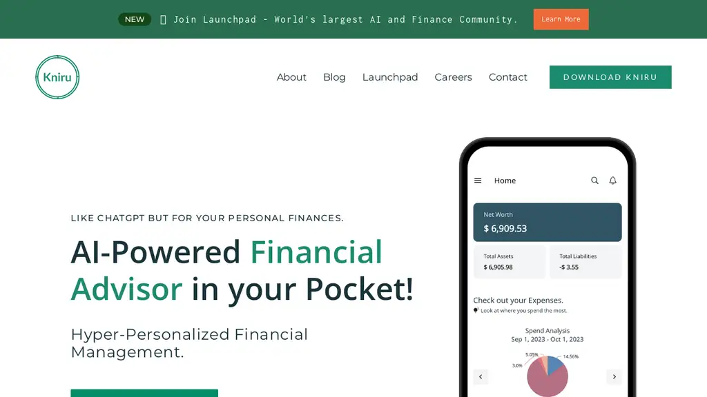 Kniru: AI-Powered Finance