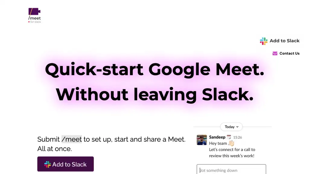 Meet AI for Slack