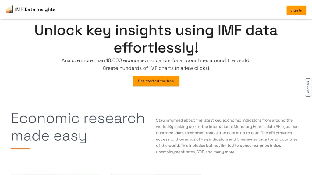 IMF Data Insights