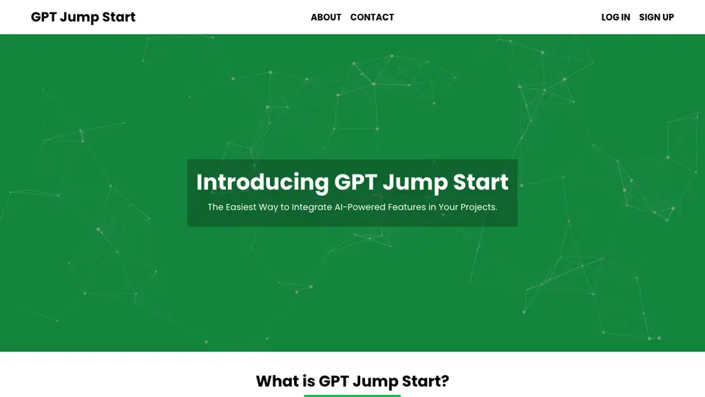 GPT Jump Start