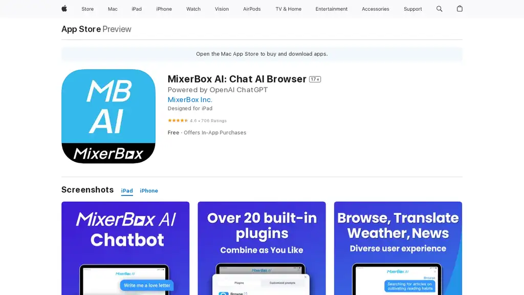 MixerBox Chat AI