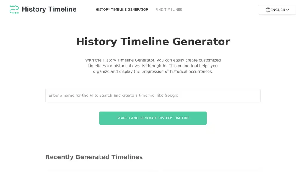 History Timeline