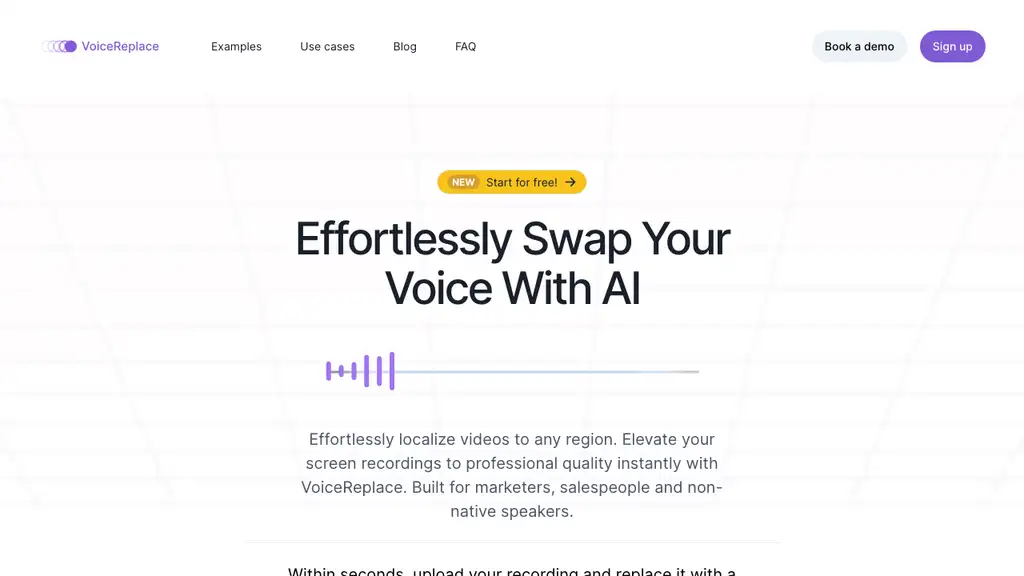 VoiceReplace