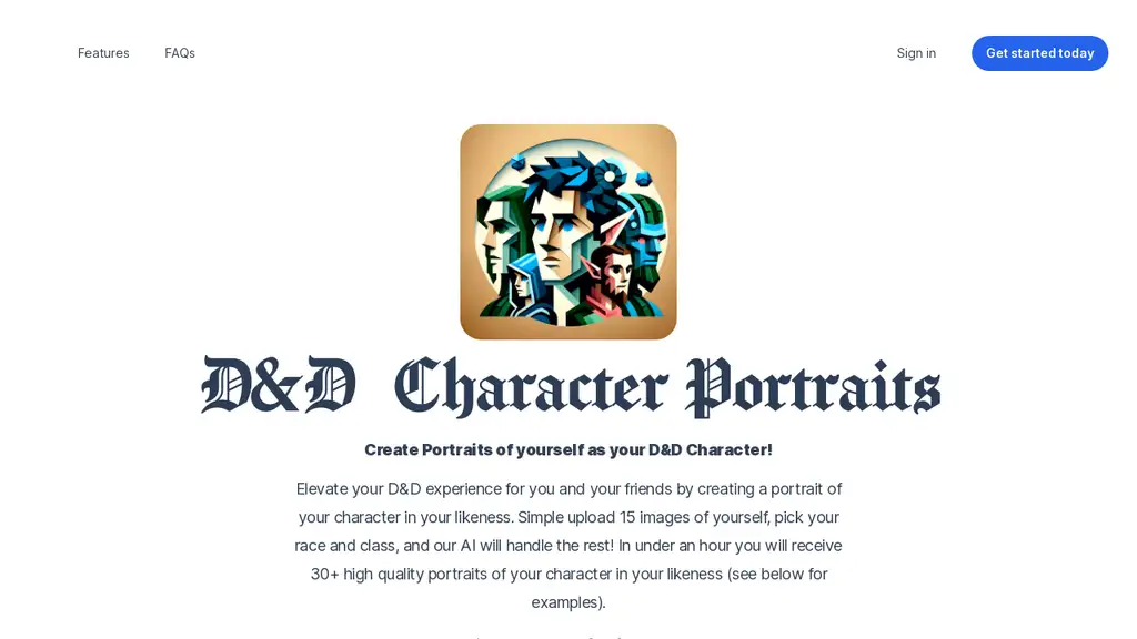 D&D Character Portraits