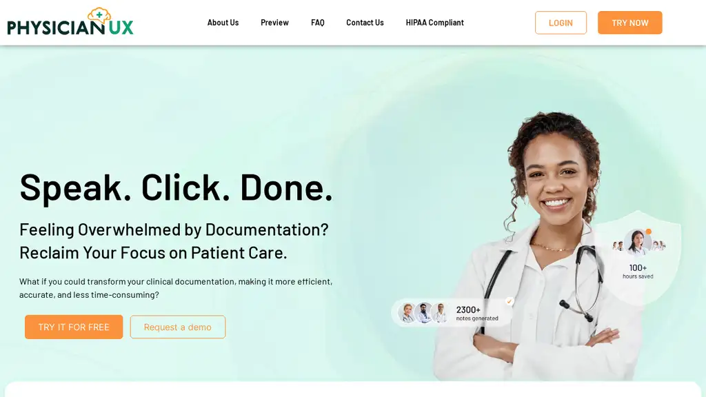 Physician UX