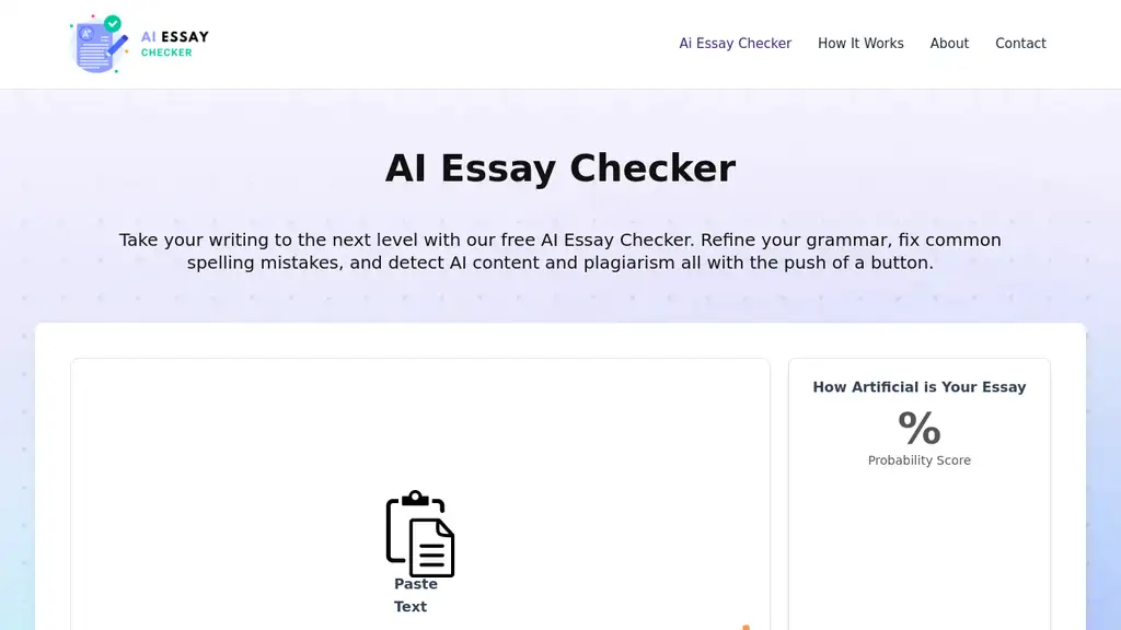 AI Essay Checker