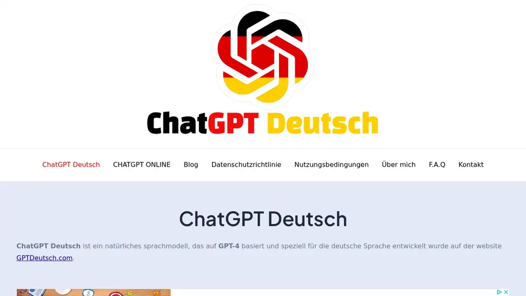 ChatGPT Deutsch