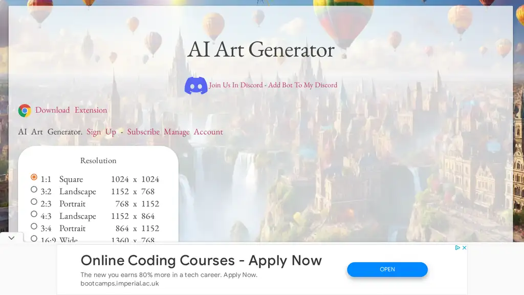 AI Art Generator