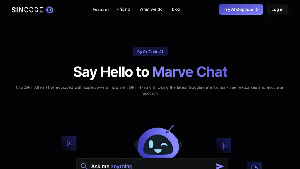 SinCode AI - Marve Chat