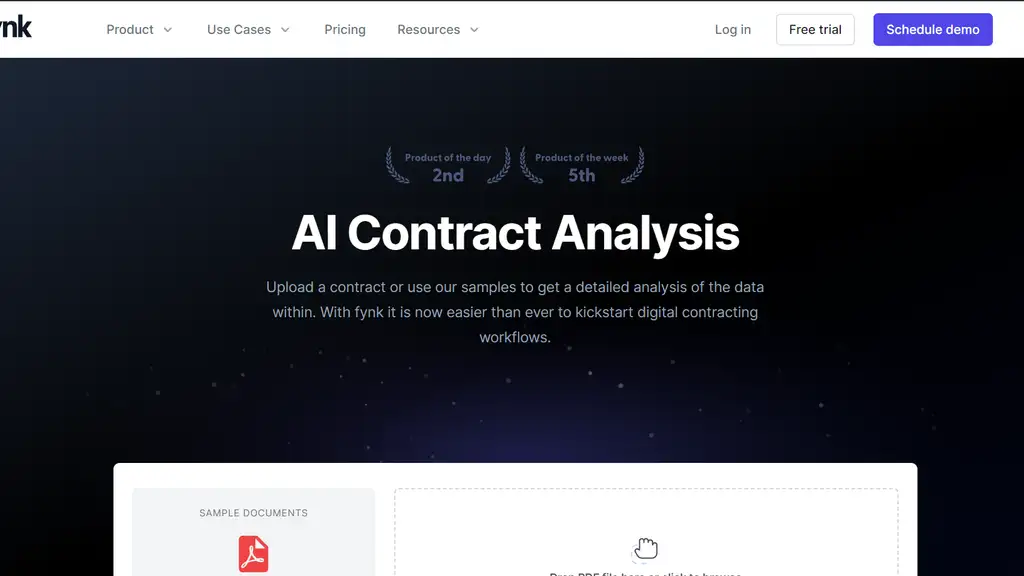 fynk - AI Contract Analysis